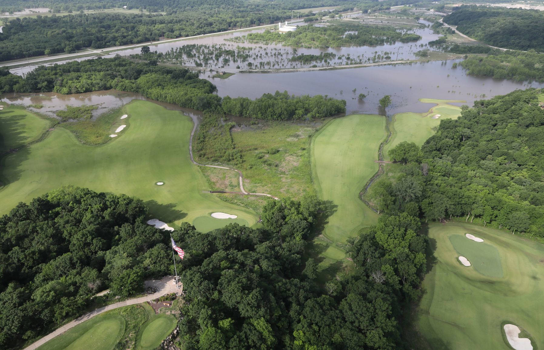 Aerial Flooding